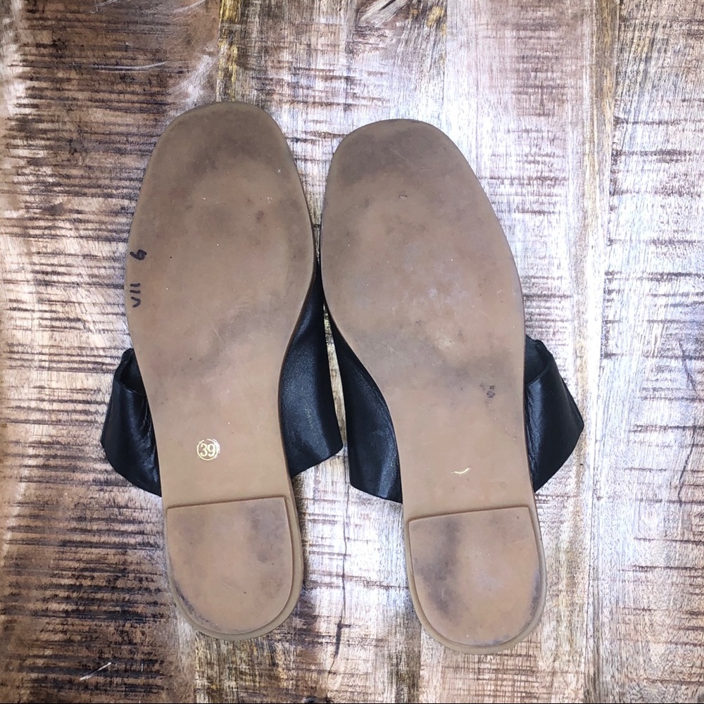 3.1 Phillip Lim Black Leather Sandal - Picture 6 of 6